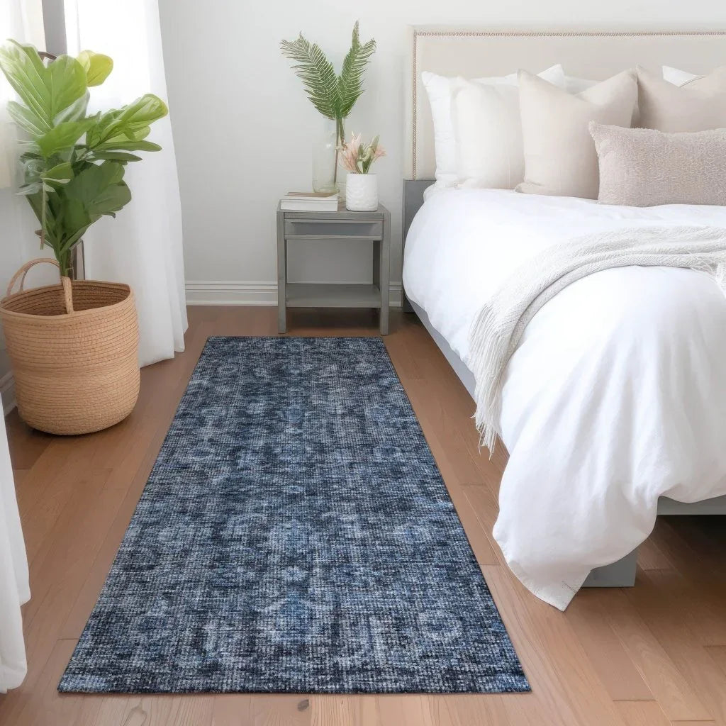 Jane Blue Washable Indoor - Outdoor Rug - LOOMLAN - LOOMLAN Rugs - Outdoor Rugs
