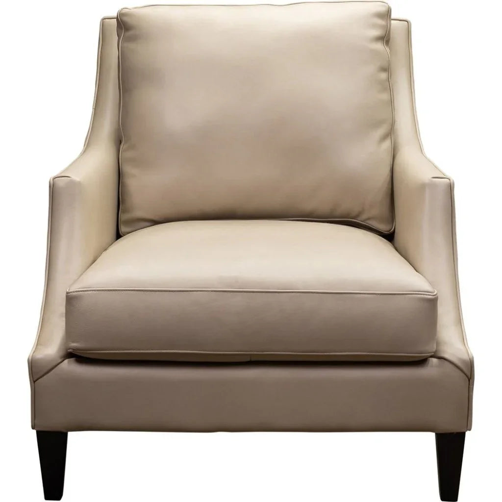 Jane Classic Design Leather Chair - LOOMLAN - Olivia + Quinn - Club Chairs