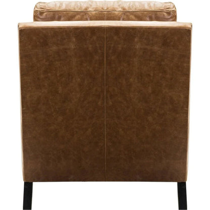 Jane Classic Design Leather Chair - LOOMLAN - Olivia + Quinn - Club Chairs