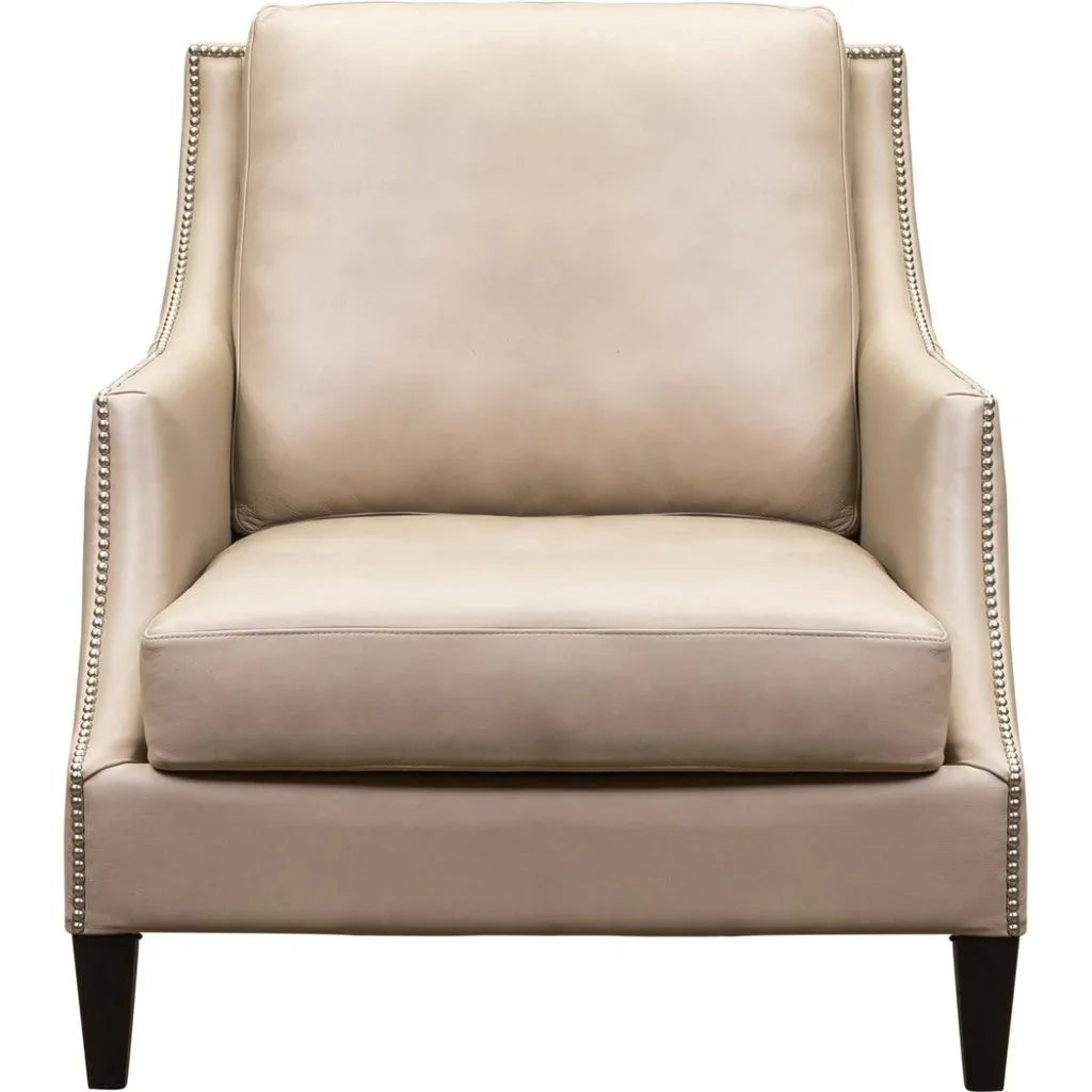 Jane Classic Design Leather Chair - LOOMLAN - Olivia + Quinn - Club Chairs