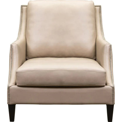 Jane Classic Design Leather Chair - LOOMLAN - Olivia + Quinn - Club Chairs