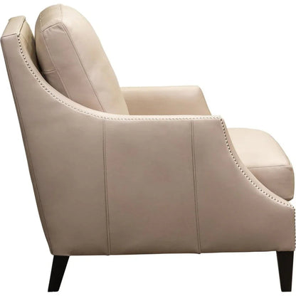 Jane Classic Design Leather Chair - LOOMLAN - Olivia + Quinn - Club Chairs