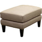Jane Classical Design Leather Ottoman - LOOMLAN - Olivia + Quinn - Ottomans