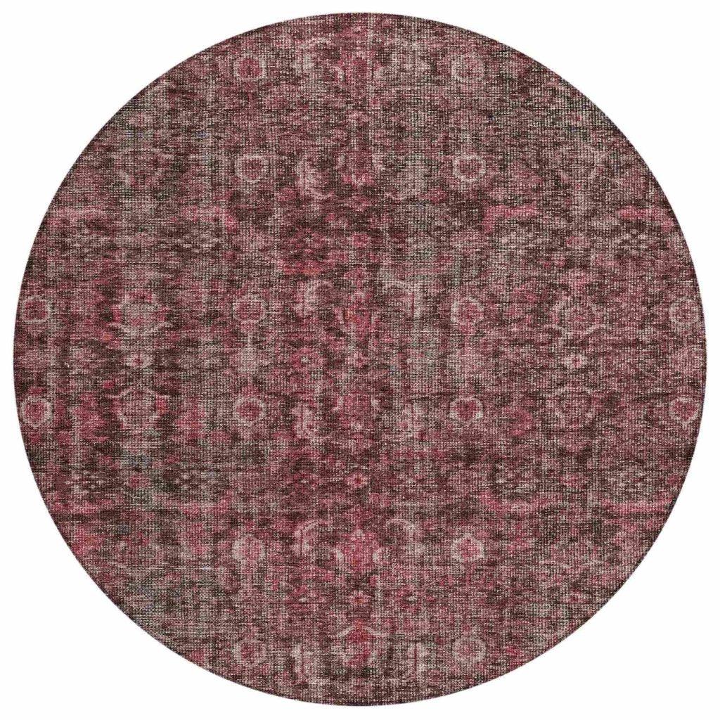 Jane Pink Washable Indoor - Outdoor Rug - LOOMLAN - LOOMLAN Rugs - Outdoor Rugs