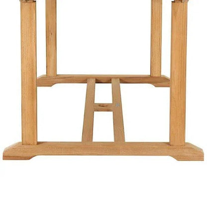 January Extendable Oval Teak Outdoor Dining Table-Outdoor Dining Tables-HiTeak-LOOMLAN