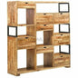 Jarde Eight Drawers Wood Etagere-Etageres-LOOMLAN-LOOMLAN
