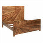 Sunburst Reclaimed Wood Bed Frame - LOOMLAN - LOOMLAN - Beds