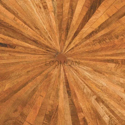 Sunburst Reclaimed Wood Bed Frame - LOOMLAN - LOOMLAN - Beds