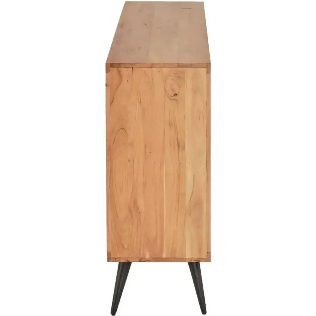 Jarira Cubby Shelved Wood Etagere-Etageres-LOOMLAN-LOOMLAN