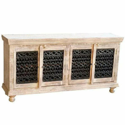 Sideboard Server With Iron Accent Doors - LOOMLAN - LOOMLAN - Sideboards