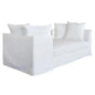 Jason Outdoor Slipcovered Daybed White - LOOMLAN - Artesia - Outdoor Sofas & Loveseats