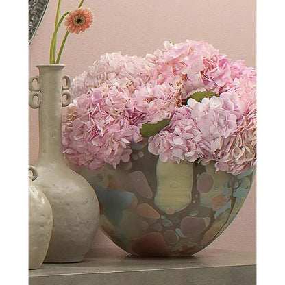 Jaspe Glass Watercolor Bowl