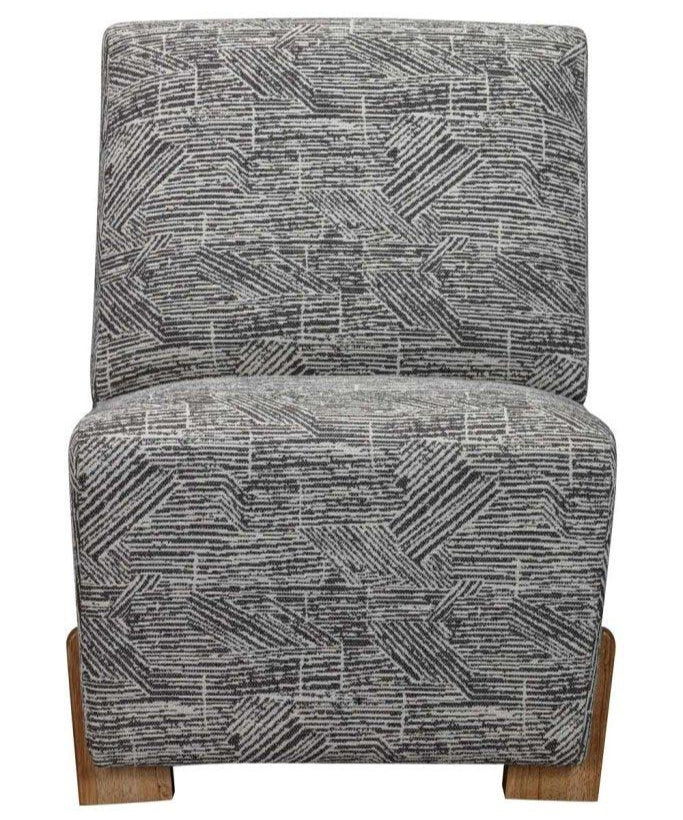 Jasper Bold Zebra Printed Accent Chair - LOOMLAN - Bassett Mirror - Club Chairs