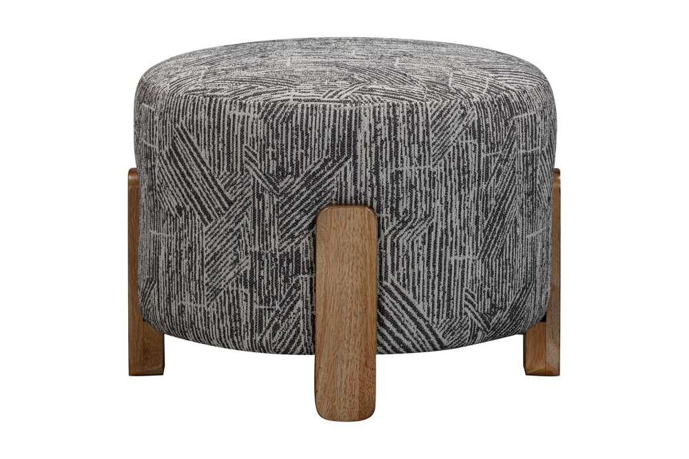 Jasper Multi - Functional Design Black Ottoman - LOOMLAN - Bassett Mirror - Ottomans