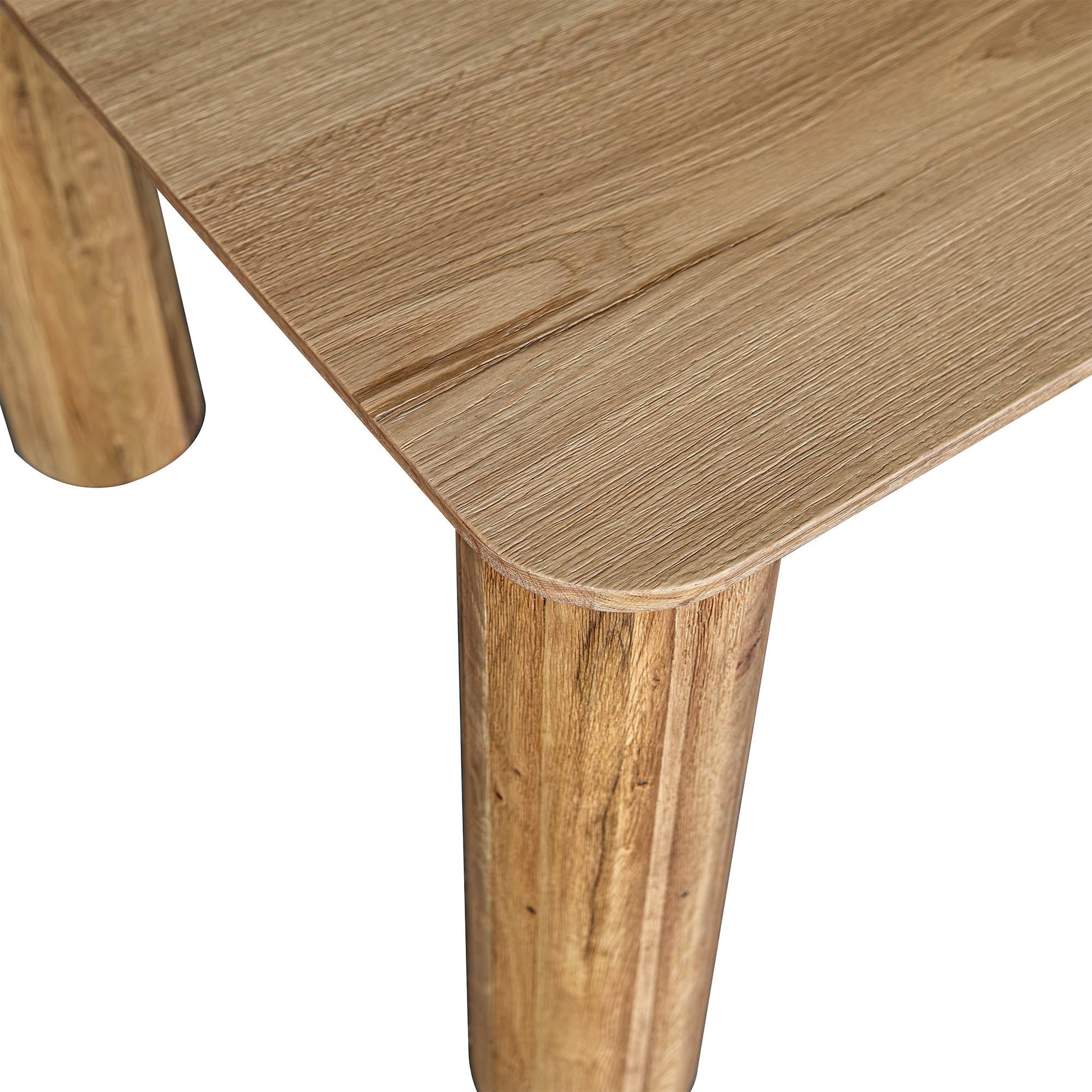 Jasper Natural Wooden Dining Table-Dining Tables-LH Imports-LOOMLAN