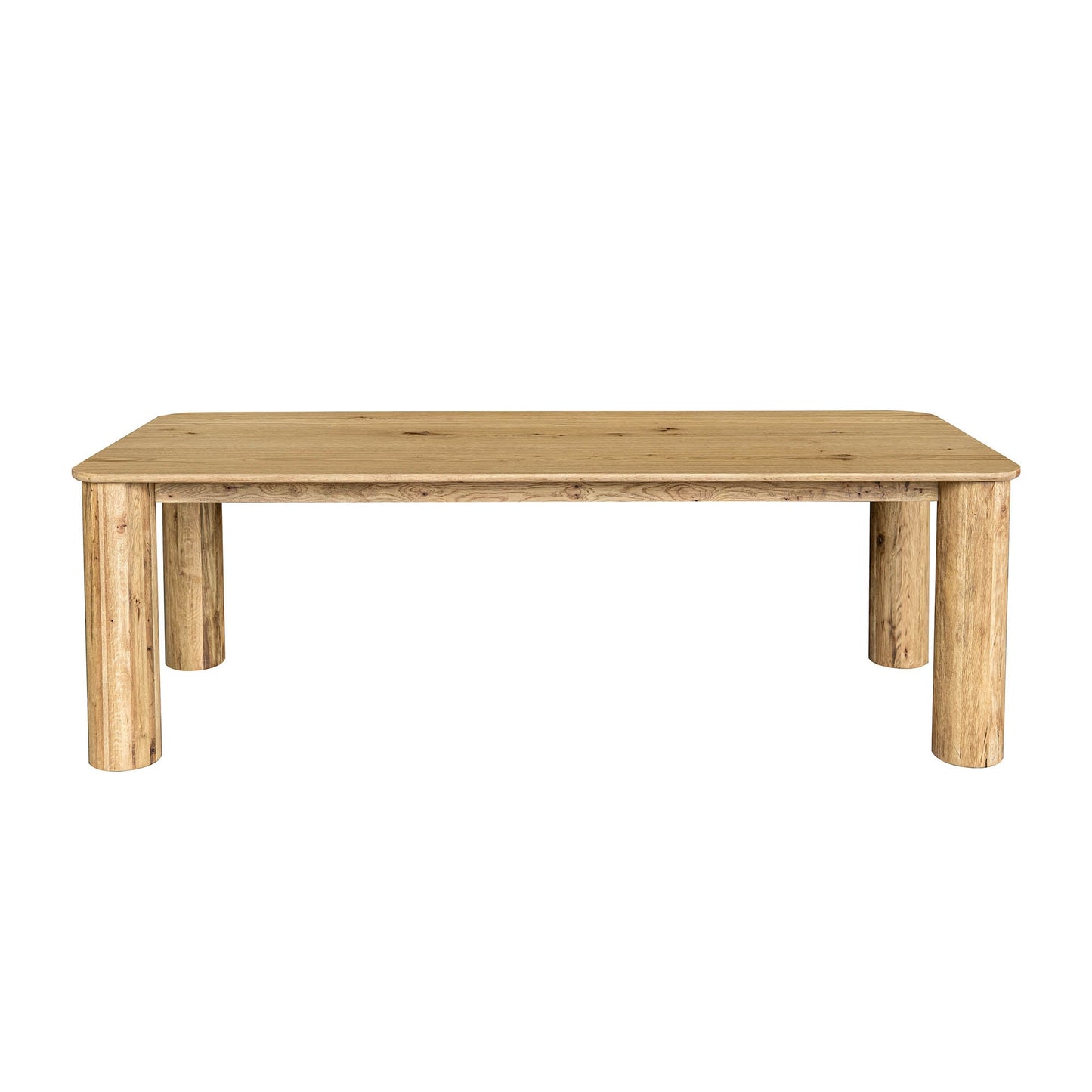 Jasper Natural Wooden Dining Table-Dining Tables-LH Imports-LOOMLAN