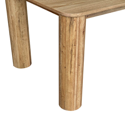 Jasper Natural Wooden Dining Table-Dining Tables-LH Imports-LOOMLAN