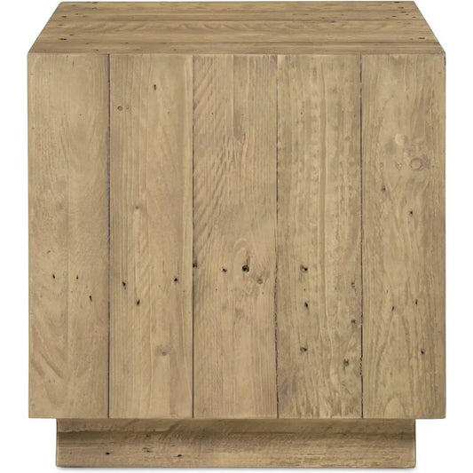 Jasper Reclaimed Pine Brown Rectangular Accent Table - LOOMLAN - Moe's Home - Side Tables