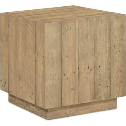Jasper Reclaimed Pine Brown Rectangular Accent Table - LOOMLAN - Moe's Home - Side Tables