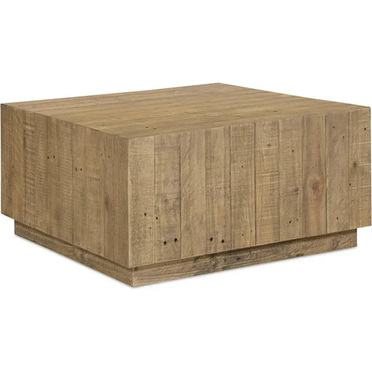 Jasper Reclaimed Pine Brown Rectangular Coffee Table - LOOMLAN - Moe's Home - Coffee Tables