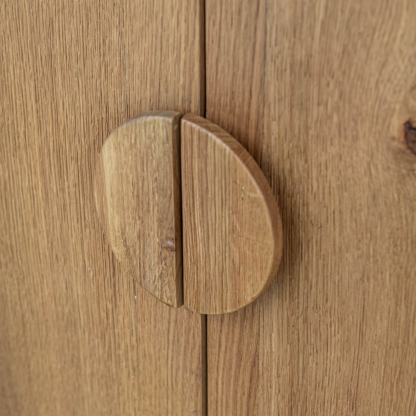 Jasper Two Doors Wood Cabinet