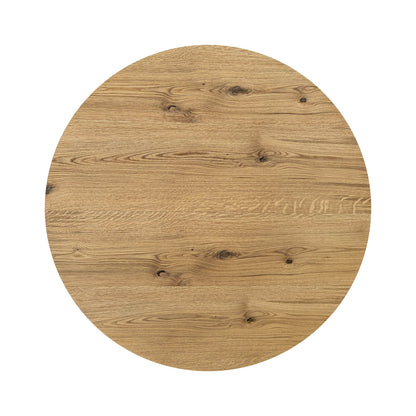 Jasper Wooden Round Dining Table-Dining Tables-LH Imports-LOOMLAN