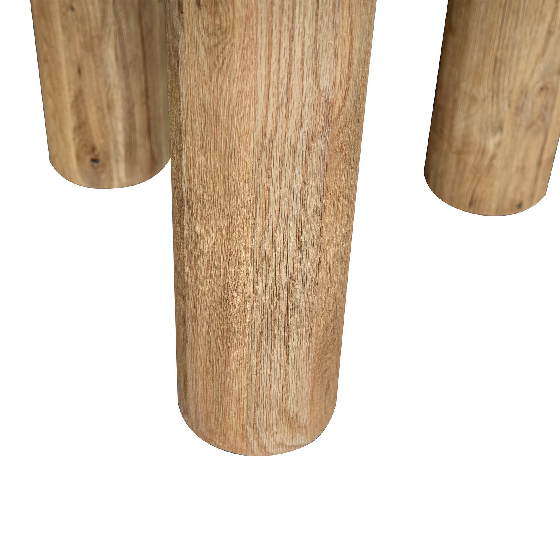 Jasper Wooden Round Dining Table-Dining Tables-LH Imports-LOOMLAN