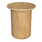 Jasper Wooden Round Side Table