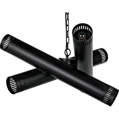 Javelin Chandelier, Black Steel - LOOMLAN - Noir - Chandeliers