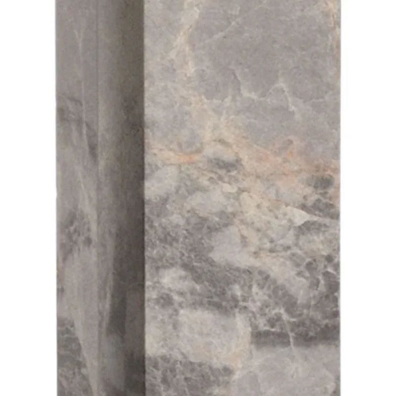 Jaxon Marble Made Grey Table Lamp - LOOMLAN - Wildwood - Table Lamps