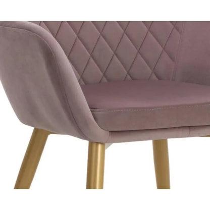 Jayna Fabric Dining Armchair - LOOMLAN - SUNPAN - Dining Chairs