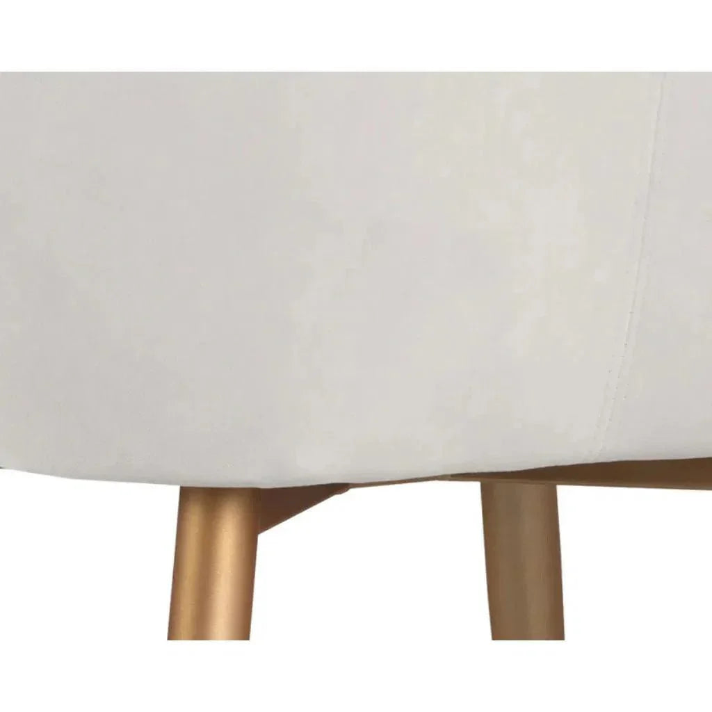 Jayna Fabric Dining Armchair - LOOMLAN - SUNPAN - Dining Chairs