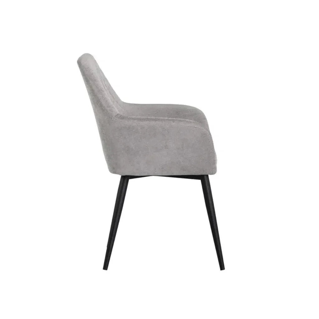 Jayna Fabric Dining Armchair - LOOMLAN - SUNPAN - Dining Chairs