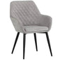 Jayna Fabric Dining Armchair - LOOMLAN - SUNPAN - Dining Chairs