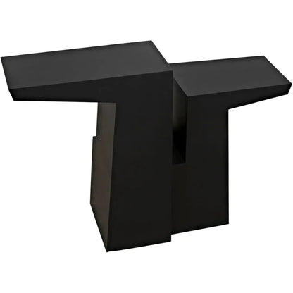 Jazz Console, Black Steel - LOOMLAN - Noir - Console Tables