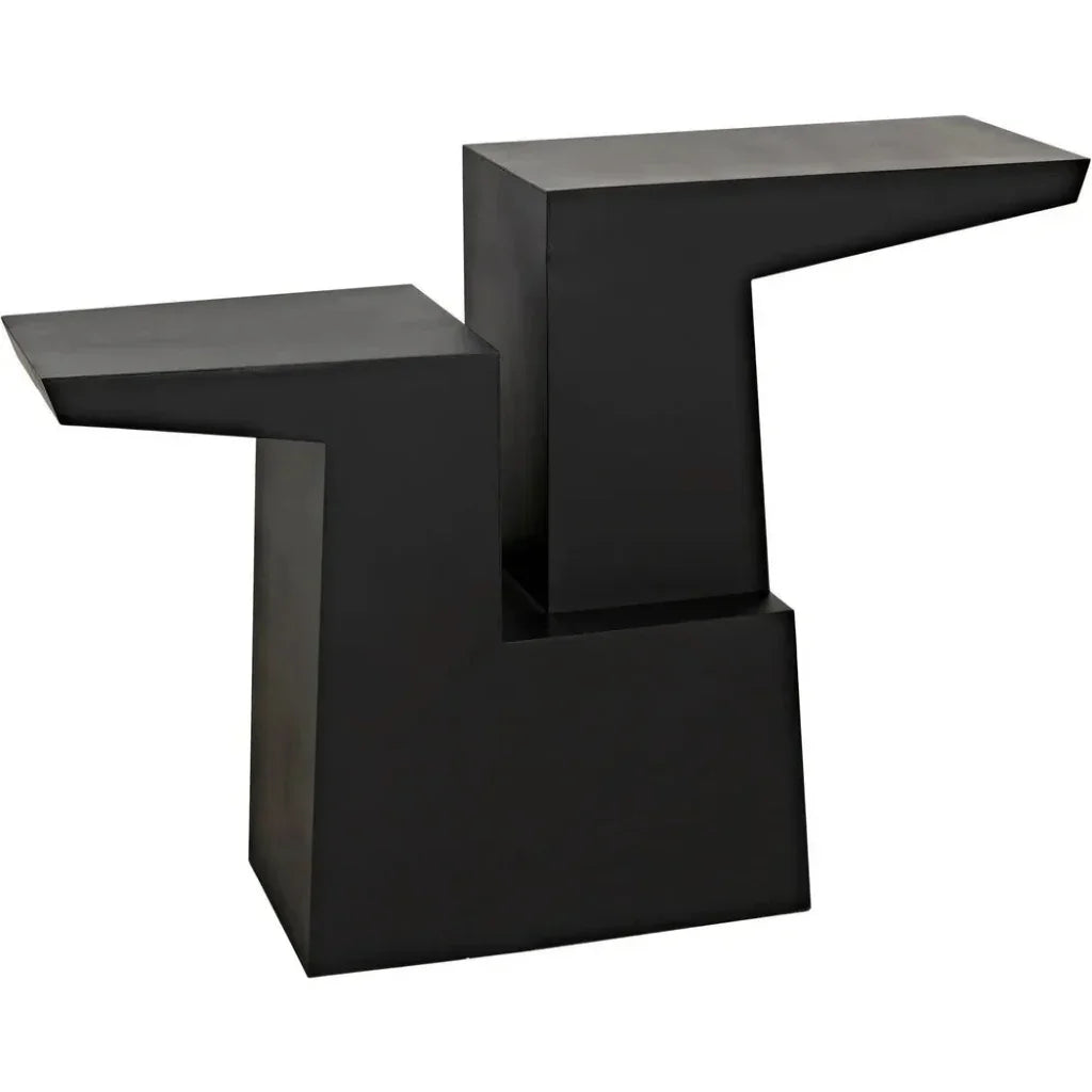 Jazz Console, Black Steel - LOOMLAN - Noir - Console Tables