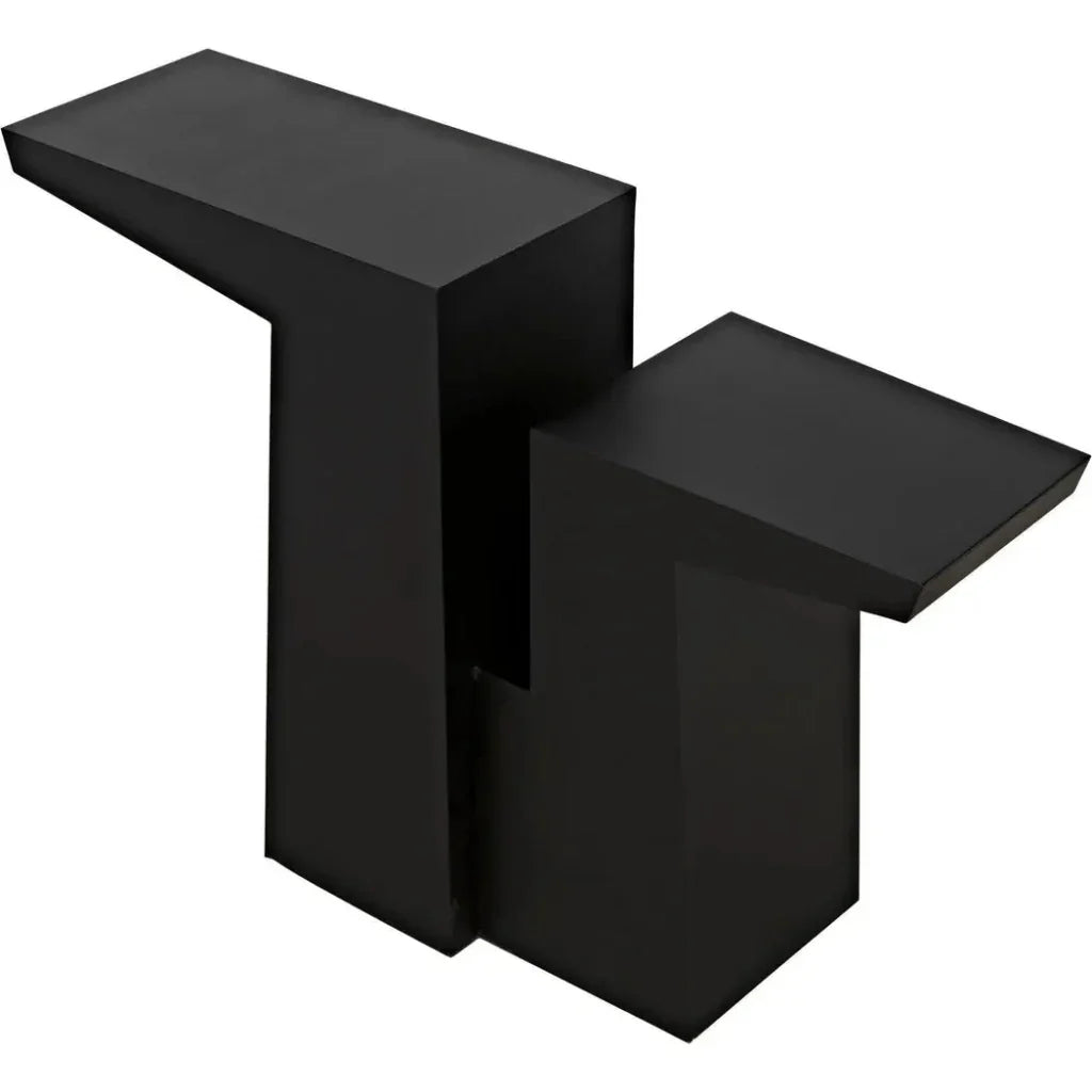Jazz Console, Black Steel - LOOMLAN - Noir - Console Tables
