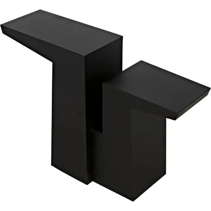 Jazz Console, Black Steel - LOOMLAN - Noir - Console Tables