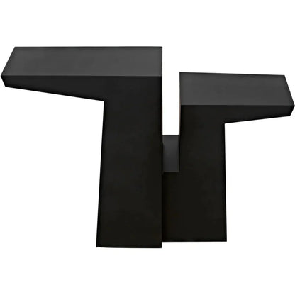 Jazz Console, Black Steel - LOOMLAN - Noir - Console Tables