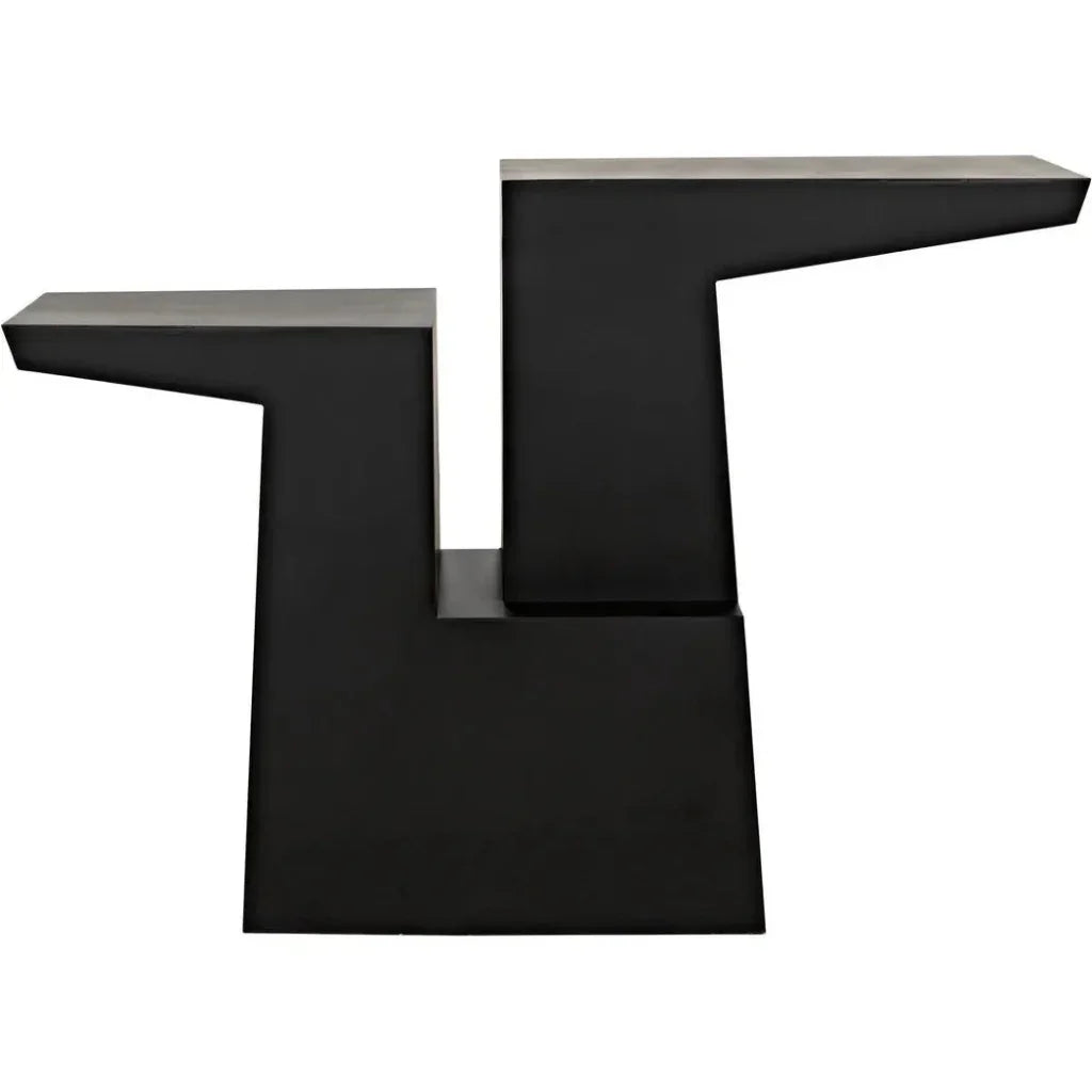Jazz Console, Black Steel - LOOMLAN - Noir - Console Tables
