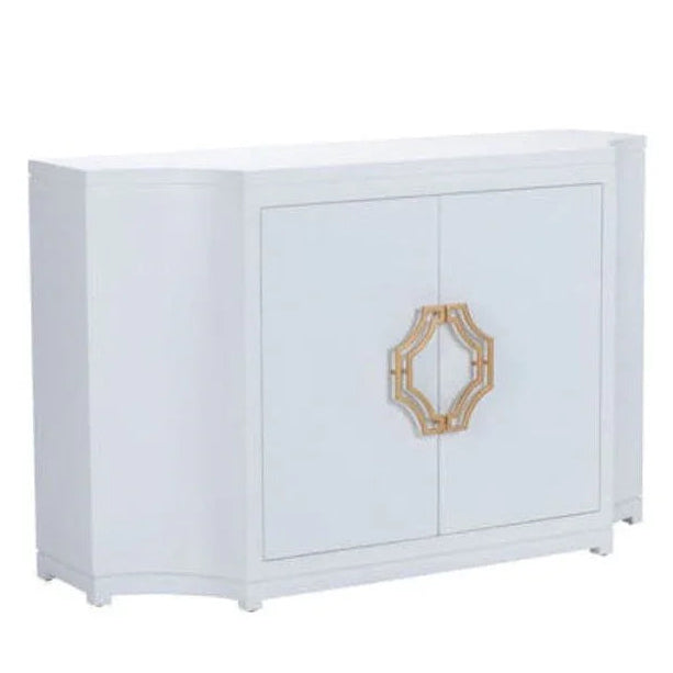 Jean Wooden White Credenza - LOOMLAN - Chelsea House - Sideboards