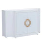 Jean Wooden White Credenza - LOOMLAN - Chelsea House - Sideboards