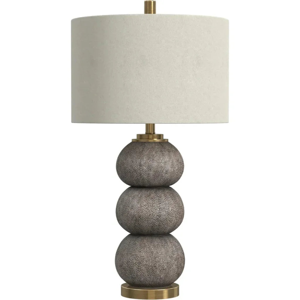 Jed Metal and Concrete Grey Table Lamp - LOOMLAN - Bassett Mirror - Table Lamps