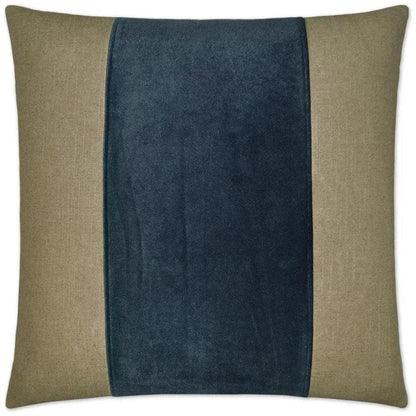 Jefferson Azure Ribbon Blue Large Throw Pillow Insert - LOOMLAN - D.V. Kap - Throw Pillows