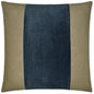 Jefferson Azure Ribbon Blue Large Throw Pillow Insert - LOOMLAN - D.V. Kap - Throw Pillows