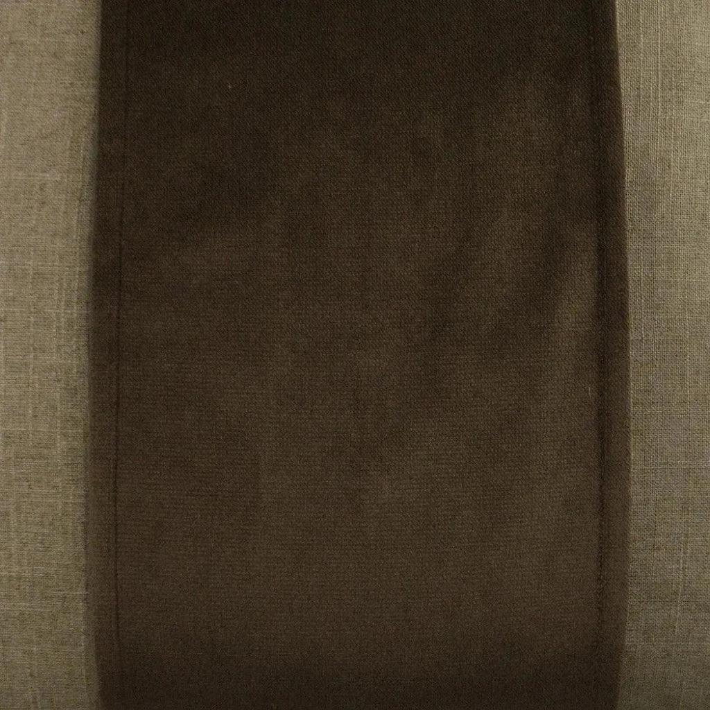 Jefferson Band Brown Large Throw Pillow Insert - LOOMLAN - D.V. Kap - Throw Pillows