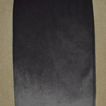 Jefferson Band / Ribbon Grey Large Throw Pillow Insert - LOOMLAN - D.V. Kap - Throw Pillows