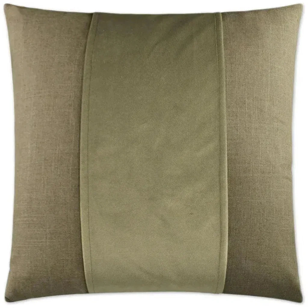 Jefferson Driftwood Band Tan Large Throw Pillow Insert - LOOMLAN - D.V. Kap - Throw Pillows