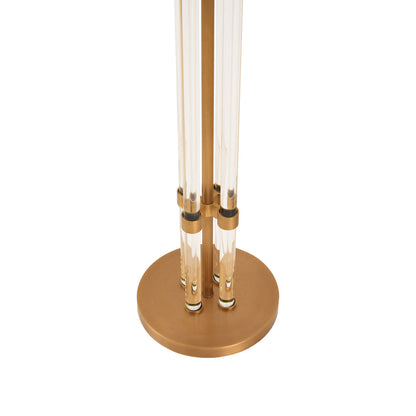 Jefferson Four Rods Anchored Glass Floor Lamp-Floor Lamps-Wildwood-LOOMLAN