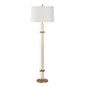 Jefferson Four Rods Anchored Glass Floor Lamp-Floor Lamps-Wildwood-LOOMLAN